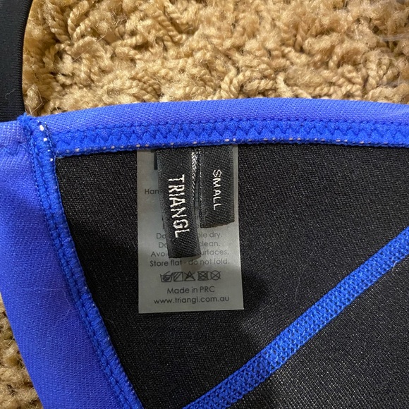 TRIANGL Blue Bikini w Bag - Picture 8 of 8